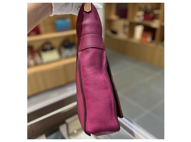 Borsa a tracolla Hermès Marwari Rosa - vista 3