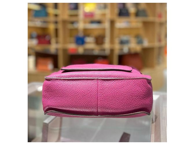 Borsa a tracolla Hermès Marwari Rosa - vista 5