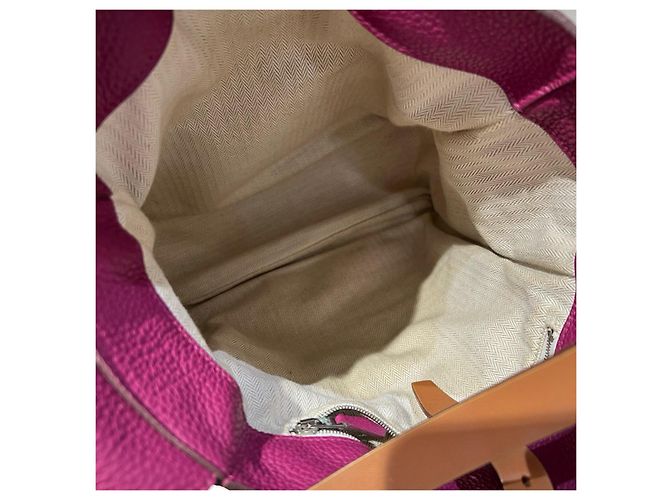 Borsa a tracolla Hermès Marwari Rosa - vista 8
