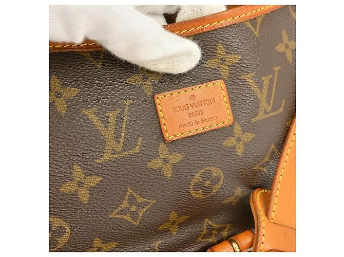 Louis Vuitton Saumur Monogram 35 Marrone - vista 4