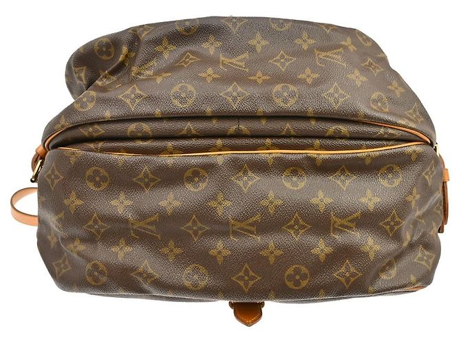 Louis Vuitton Saumur Monogram 35 Marrone - vista 7