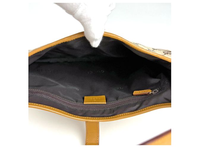 Gucci Jackie Line Schultertasche Braun - Ansicht 10