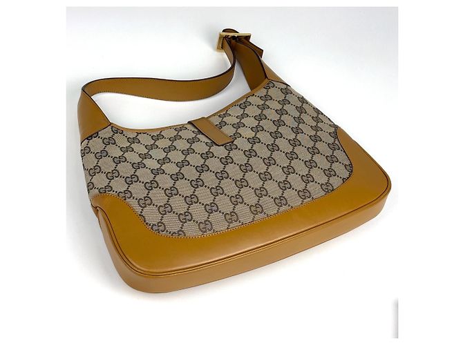 Gucci Jackie Line Schultertasche Braun - Ansicht 2