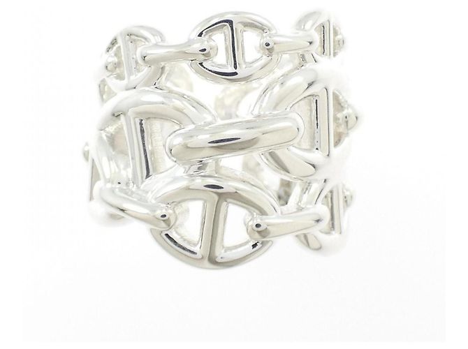 Ring Anello Hermès Chaine d'Ancre Enchainée - vista 2