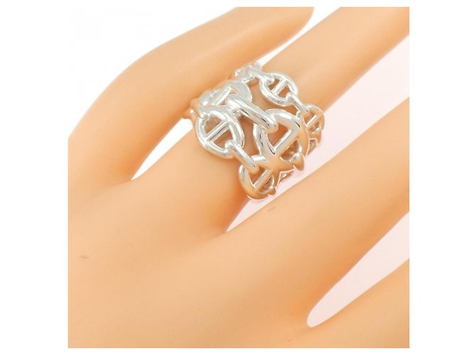 Ring Anello Hermès Chaine d'Ancre Enchainée - vista 5
