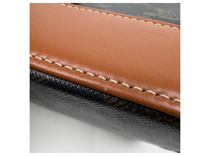 Céline Borsa a tracolla Small Bucket Celine Marrone - vista 3