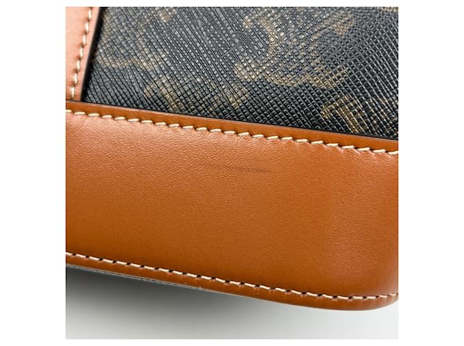 Céline Borsa a tracolla Small Bucket Celine Marrone - vista 5