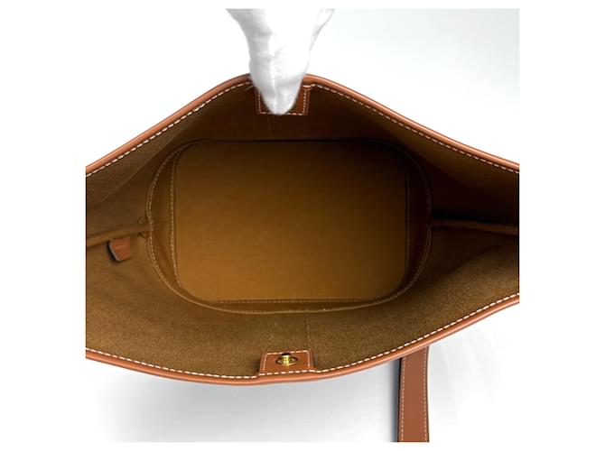 Céline Borsa a tracolla Small Bucket Celine Marrone - vista 8