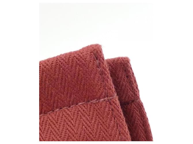Hermès Sac Aline Shoulder Bag Rosso D'oro - vista 5
