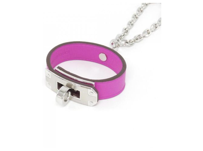 Hermès Hermes Kelly 201008G Pink Handschuhhalter - Ansicht 2