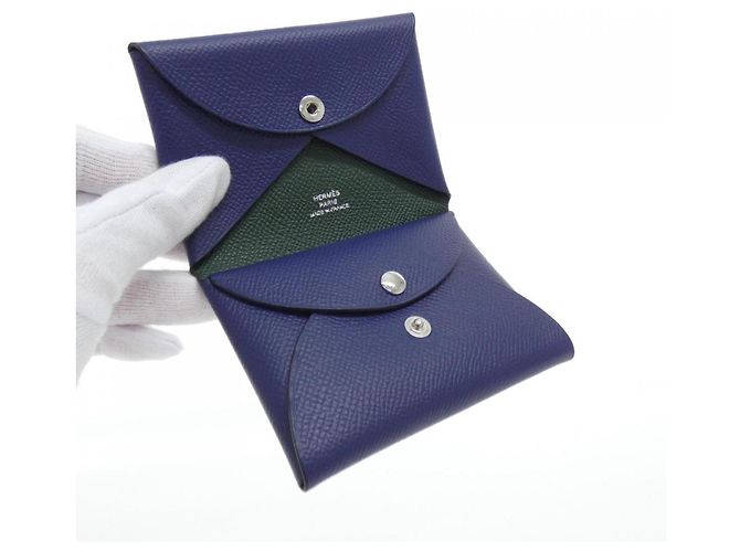 Hermès Monedero Hermes Calvi Duo Verso Azul - vista 2