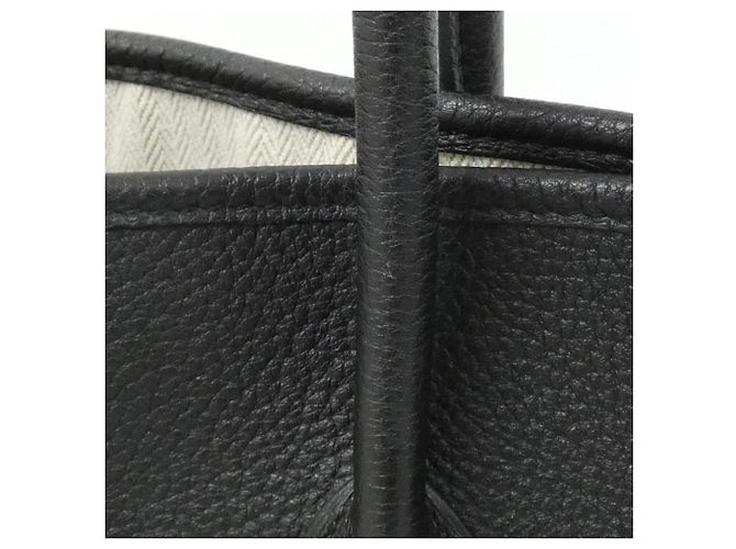 Hermès Borsa Hermes Garden Party 36cm Nero - vista 6