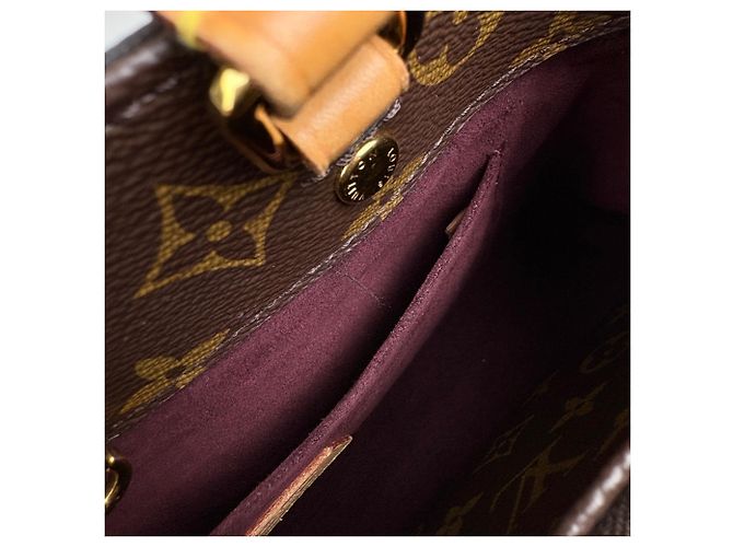 Louis Vuitton Montaigne BB Handbag Brown - view 11