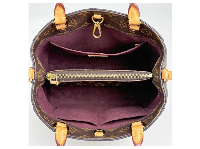 Louis Vuitton Montaigne BB Handbag Brown - view 12