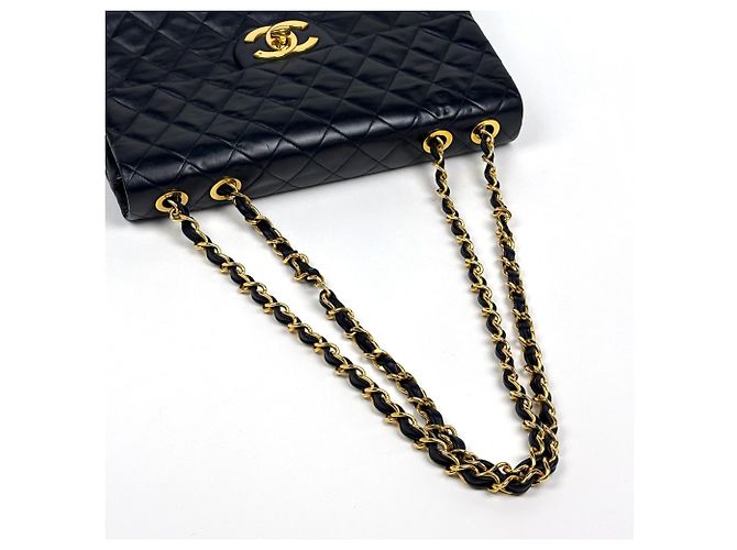 Borsa a tracolla Chanel Matelassé Nero - vista 10