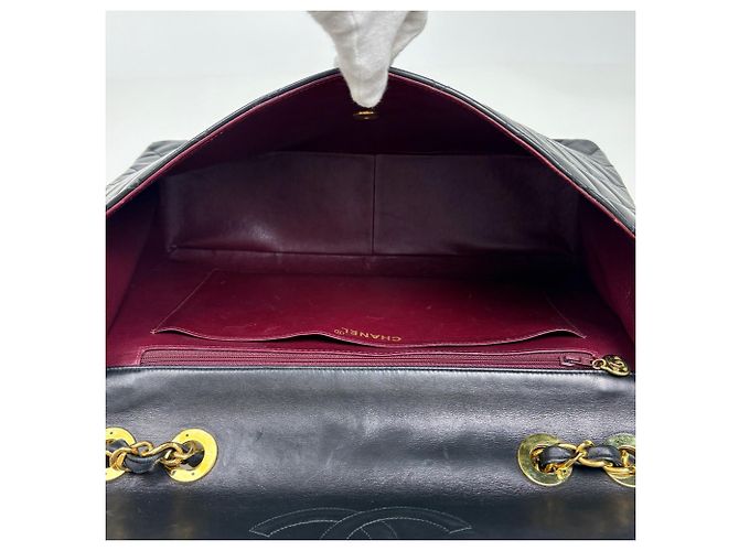 Borsa a tracolla Chanel Matelassé Nero - vista 13