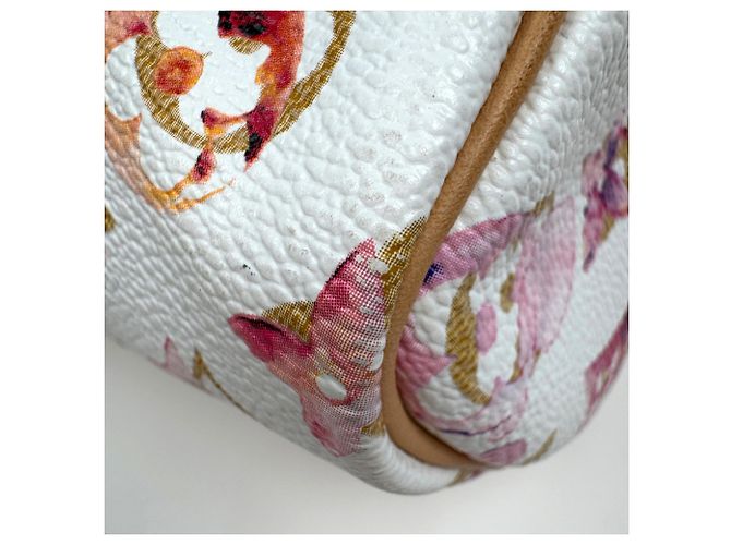 Borsa a mano Louis Vuitton Speedy 35 Bianco - vista 3