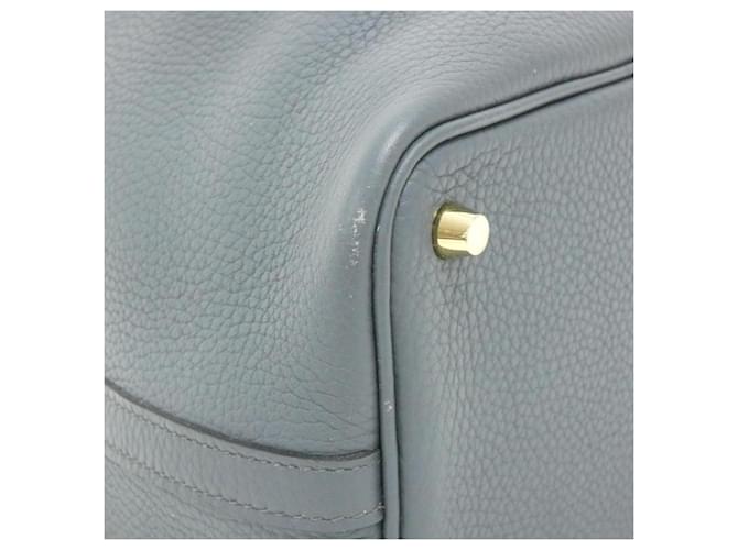 Hermès Borsa Hermes Picotin Lock PM Blu - vista 2