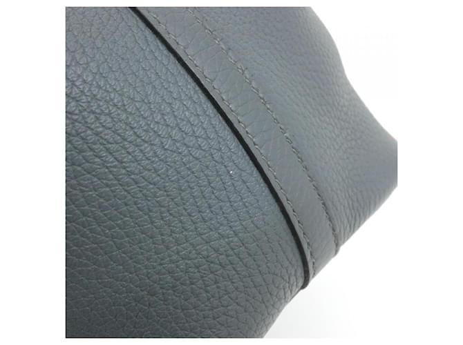 Hermès Borsa Hermes Picotin Lock PM Blu - vista 3