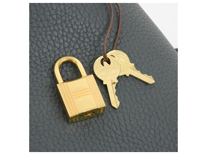 Hermès Borsa Hermes Picotin Lock PM Blu - vista 6