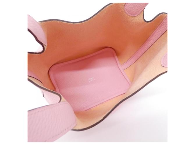 Hermès Borsa Hermes Picotin Lock PM Rosa - vista 5