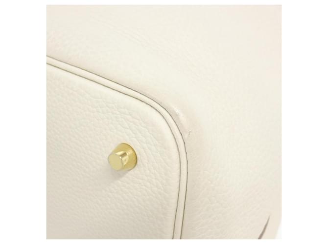 Hermès Borsa Hermes Picotin Lock MM Bianco - vista 2