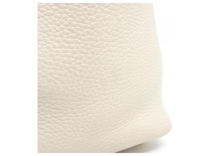 Hermès Borsa Hermes Picotin Lock MM Bianco - vista 4