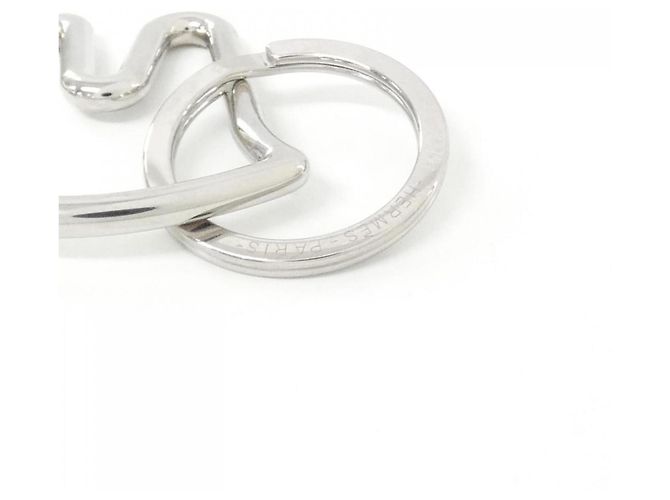 Hermès Portachiavi Hermes Cheval 077216FJ Argento - vista 3