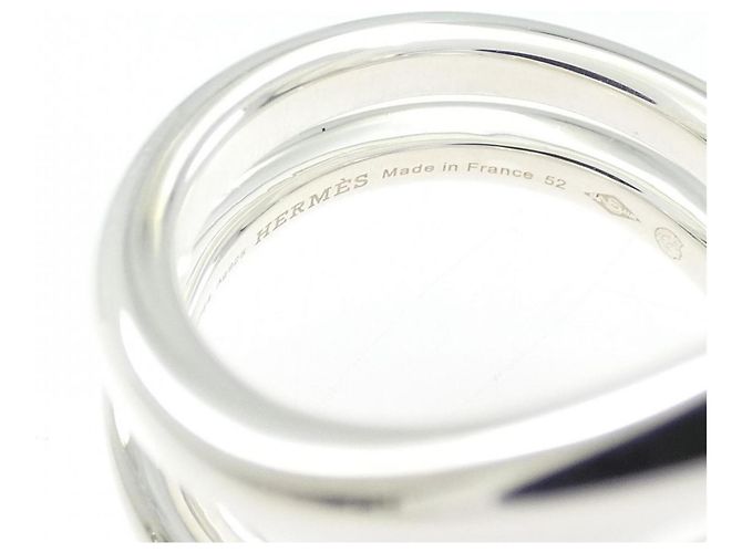 Ring Anel Hermès Chaine d'Ancre Punk - vista 4