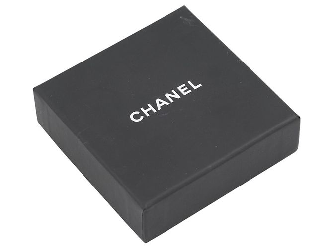 Spilla a gabbia per uccelli Chanel in strass dorati D'oro - vista 11