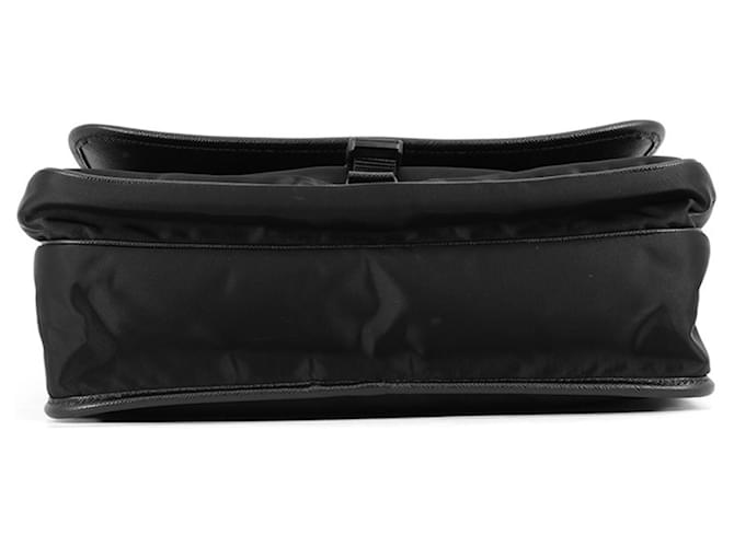 Borsa a tracolla Prada in nylon nero - vista 3