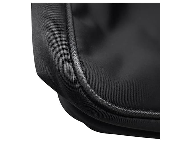 Borsa a tracolla Prada in nylon nero - vista 8