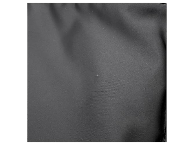 Borsa a tracolla Prada in nylon nero - vista 9