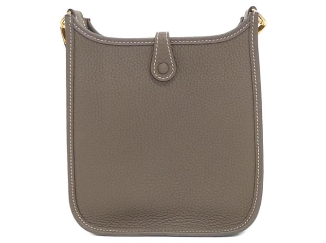 Hermès Borsa a Tracolla Hermes Evelyne Amazon Blu Taupe - vista 2