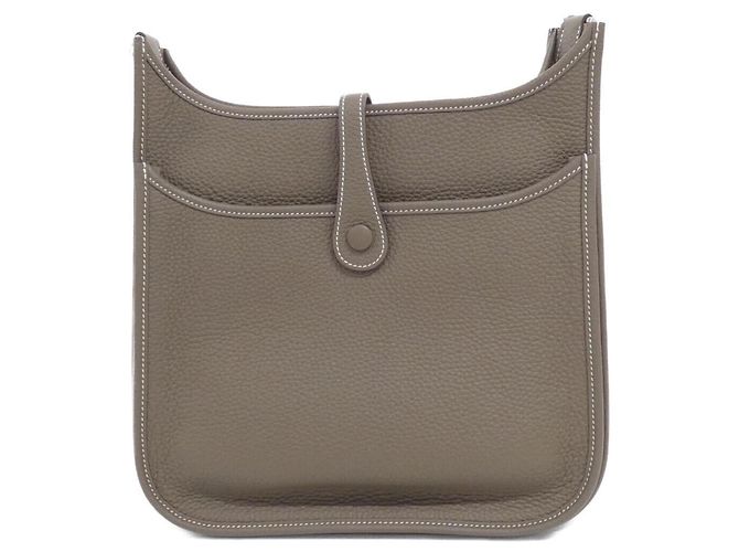 Hermès Hermes Evelyne 3 PM Schultertasche Taupe - Ansicht 2