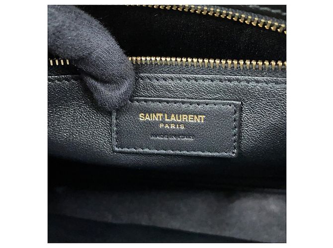 Borsa Yves Saint Laurent Sac de Jour Nero - vista 16
