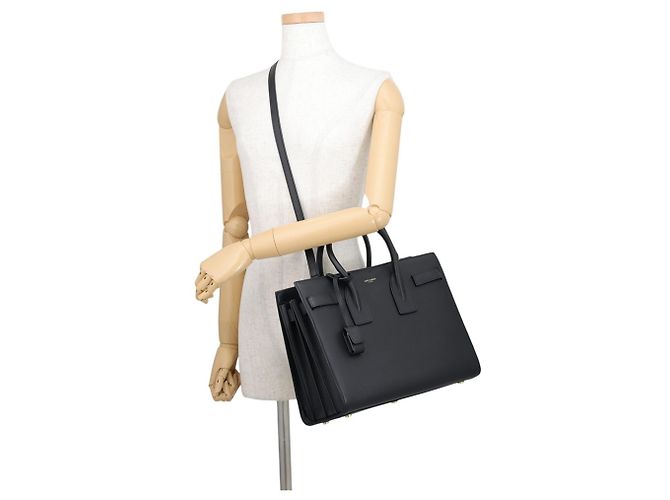 Borsa Yves Saint Laurent Sac de Jour Nero - vista 5