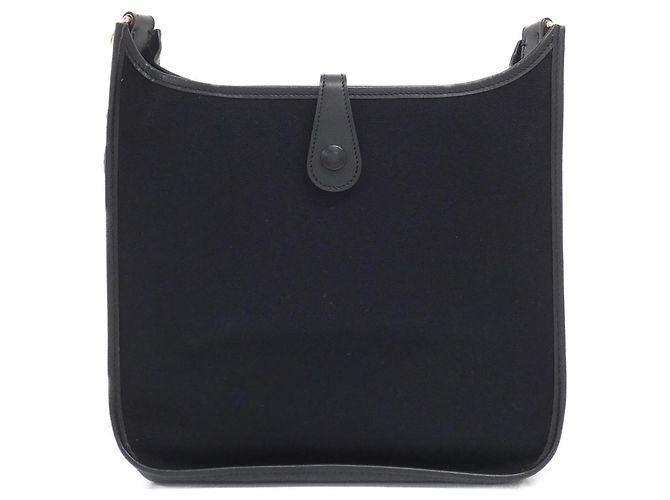 Hermès Borsa a tracolla Hermes Evelyne PM Nero - vista 2