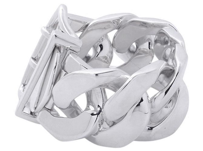 Hermès Bracciale con charm Hermes in Argento 925 - vista 2