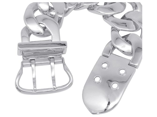 Hermès Bracciale con charm Hermes in Argento 925 - vista 5