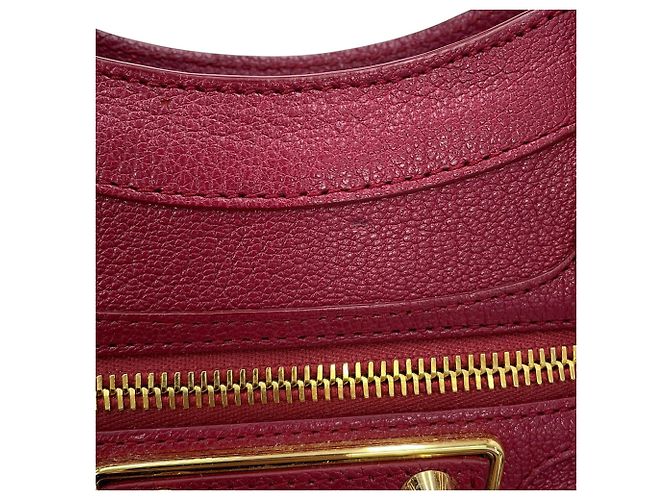 Borsa Balenciaga Classic Metallic Edge Mini City Bordò - vista 7