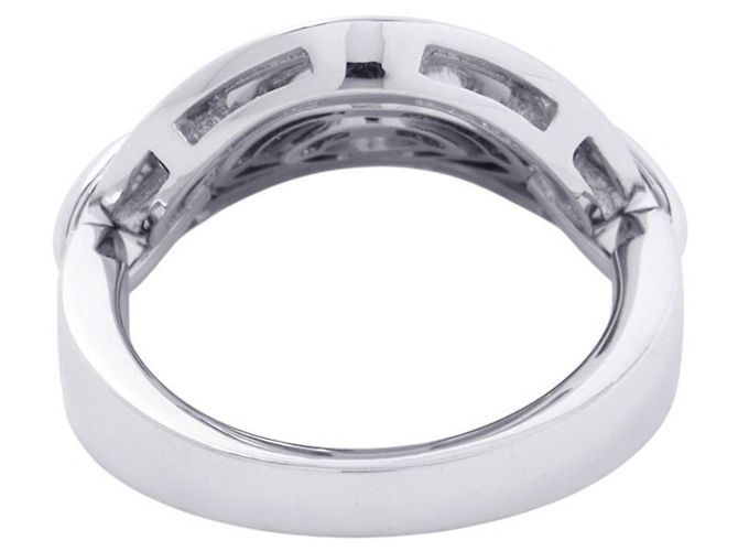 Bulgari Bvlgari Astrale Cerchi Ring in 18KWG Weißgold Golden - Ansicht 3
