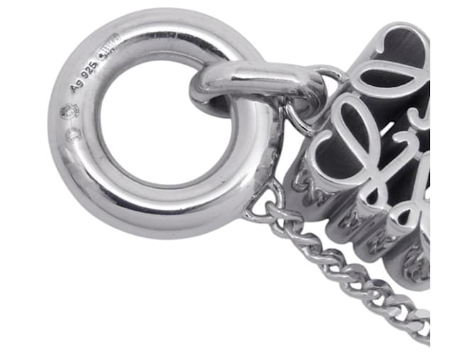 Collana Anagram Loewe Argento - vista 11
