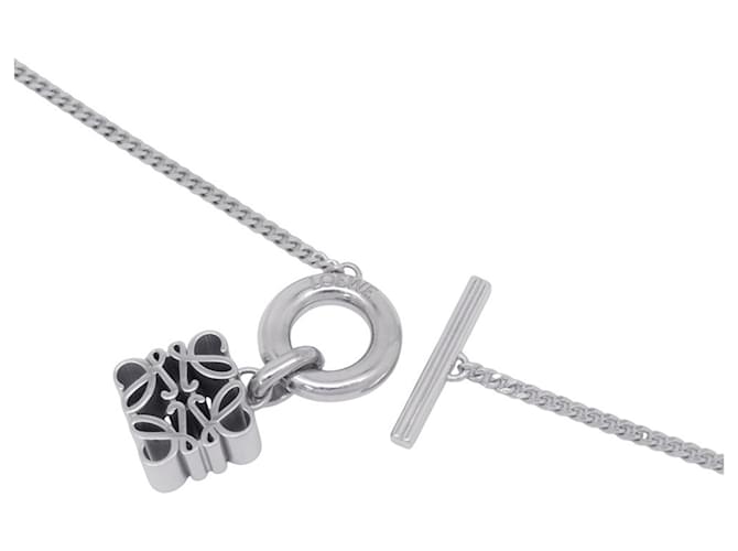 Collana Anagram Loewe Argento - vista 5
