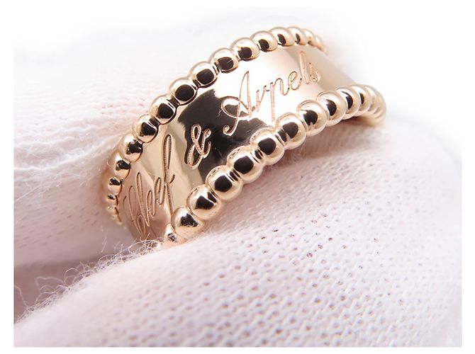 Van Cleef & Arpels Perlee Signature Ring Golden - Ansicht 5