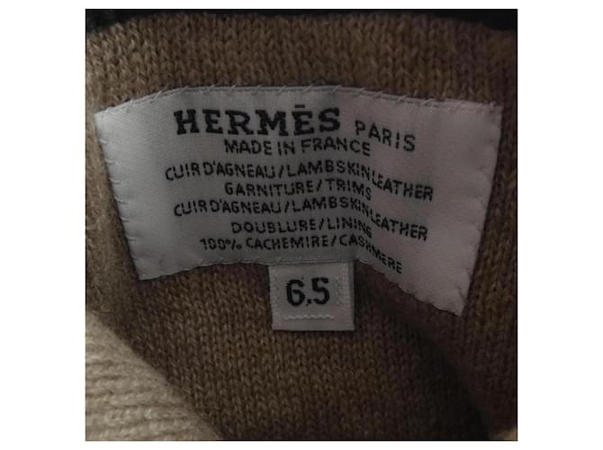 Hermès Hermes warme Handschuhe schwarz - Ansicht 3