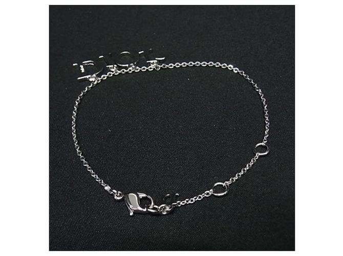 Autre Marque Bracciale con charm argentato Christian Dior Argento - vista 2