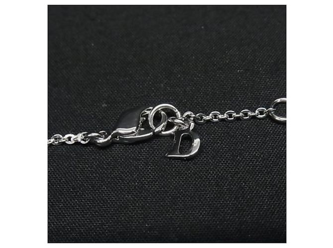 Autre Marque Bracciale con charm argentato Christian Dior Argento - vista 3