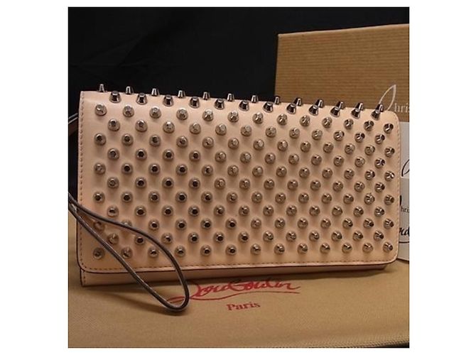 Christian Louboutin Macaron Geldbörse Beige - Ansicht 8