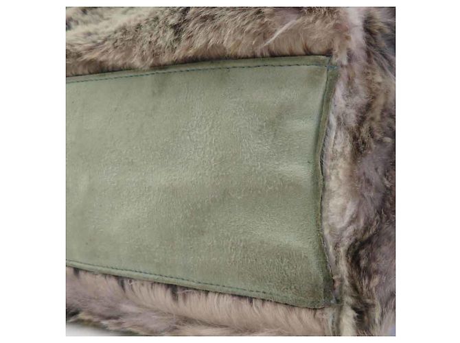Borsa Tote Chanel Beige e Grigia Marrone - vista 10